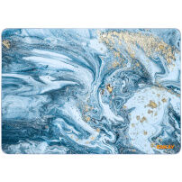 ENKAY mat maska za MacBook Pro 14" (A2442 / A2779 / A2918 / A2992 / A3112 / A3185 / A3401 / A3434) - plavi mramor