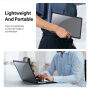 DUX DUCIS LCGM Series sjajna transparentna maska za MacBook Pro 16" (A2485 / A2780 / A2991 / A3186 / A3403 / A3428 / A3429) - crna