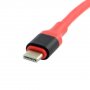 High speed kabel 4K HDMI male / USB-C za iPhone / iPad / MacBook - 2 m - crvena