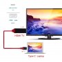High speed kabel 4K HDMI male / USB-C za iPhone / iPad / MacBook - 2 m - crvena