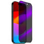 NORTHJO kaljeno 2.5D Anti-Spy i Anti-Blue-Ray staklo s crnim okvirom za iPhone 18 Pro