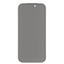 Kaljeno 2.5D Anti-Spy staklo s crnim okvirom za iPhone 18 Pro