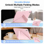 XDcase Y-fold futrola s origami stalkom i prostorom za Apple Pencil za iPad Pro 11" (2018-2022) - crna