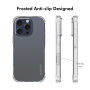 ENKAY prozirna Maska s pojačanim kutovima za iPhone 16 Pro Max - prozirna