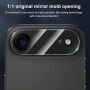 XDcase Kaljeno staklo za zaštitu leća stražnje kamere za iPhone Air - crno