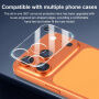 XDcase Kaljeno staklo za zaštitu leća stražnje kamere za iPhone 17 Pro Max - prozirno