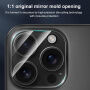 XDcase Kaljeno staklo za zaštitu leća stražnje kamere za iPhone 15 Pro / 15 Pro Max - prozirno