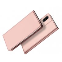 DUX DUCIS flip futrola za iPhone XS Max - ružičasta zlatna