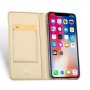 DUX DUCIS flip futrola za iPhone XS Max - zlatna
