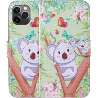 Flip futrola s postoljem koala za iPhone 11 Pro - Šareno