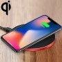 GY-68 ultratanki aluminijski bežični punjač za iPhone - crvena