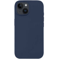 FIXED Story silikonska maska pro iPhone 14 Plus - plavi