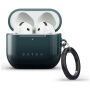Burga maskica s karabinerom za AirPods 4 / 5 - Black Hole