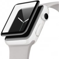 Belkin 3D kaljeno staklo za Apple Watch 42mm - crna