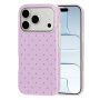 Zaštitna maska s točkicama za iPhone 17 Pro / 18 Pro - ljubičasta