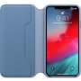 Apple Folio kožna flip futrola za iPhone XS Max - kukuruzno-plava