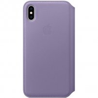 Apple Folio kožna flip futrola za iPhone XS Max - lila