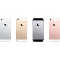 Zamjenski stražnji poklopac, uključujući gumbe za Apple iPhone SE (2016) - svemirsko siva (Space Gray)