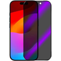 NORTHJO kaljeno 2.5D Anti-Spy i Anti-Blue-Ray staklo s crnim okvirom za iPhone 18 Pro