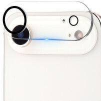 XDcase Kaljeno staklo za zaštitu leća stražnje kamere za iPhone Air - crno