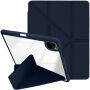 XDcase futrola s origami stalakom i prostorom za Apple Pencil za iPad Air 13" (2024-2026) / Pro 12,9" (2018-2022) - tamnoplava
