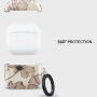 Burga maskica s uzorkom i karabinerom za AirPods 4 / 5 - Barely Yours