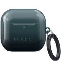 Burga maskica s karabinerom za AirPods 4 / 5 - Black Hole