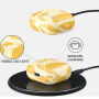 Burga maskica s uzorkom i karabinerom za AirPods 4 / 5 - Lemon Tart