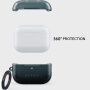 Burga maskica s karabinerom za AirPods Pro 3 - Black Hole