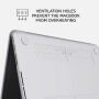 Burga matna maska s uzorkom za MacBook Air 13" (A1932 / A2179 / A2337) - Barely Yours