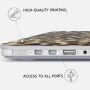 Burga matna maska s uzorkom za MacBook Air 13" (A1932 / A2179 / A2337) - Player