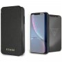 Guess Bundle futrola i kaljeno staklo za iPhone XR - crna