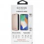 Guess Bundle futrola i kaljeno staklo za iPhone XR - ružičasto-zlatna