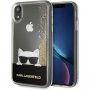 Karl Lagerfeld maskica Choupette sa šljokicama za iPhone XR - zlatna