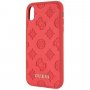 Guess Debossed Peony maskica za iPhone XR - crvena