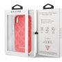 Guess Debossed Peony maskica za iPhone XR - crvena