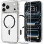 Spigen Ultra Hybrid prozirna maska sa sivim MagSafe za iPhone 17 Pro / 18 Pro - prozirna