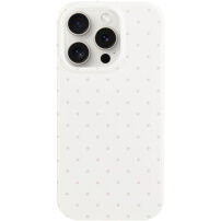 Zaštitna maska s točkicama za iPhone 14 Pro Max - bijela