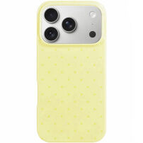 Zaštitna maska s točkicama za iPhone 17 Pro / 18 Pro - žuta