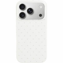 Zaštitna maska s točkicama za iPhone 17 Pro / 18 Pro - bijela