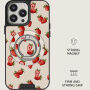 Burga Freshly Picked magnetski MagSafe okretni 360° Stalak za iPhone - srebrni