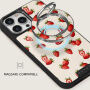 Burga Freshly Picked magnetski MagSafe okretni 360° Stalak za iPhone - srebrni