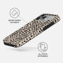 Burga Tough maska s uzorkom i MagSafe za iPhone 17 Pro / 18 Pro - Almond Latte