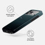 Burga Tough maska s MagSafe za iPhone 17 Pro / 18 Pro - Black Hole