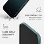 Burga Tough maska s MagSafe za iPhone 17 Pro / 18 Pro - Black Hole