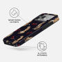 Burga Tough maska s uzorkom i MagSafe za iPhone 17 Pro / 18 Pro - Cougar