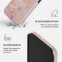 Burga Tough maska s uzorkom i MagSafe za iPhone 17 Pro / 18 Pro - Golden Coral