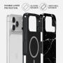 Burga Tough maska s uzorkom i MagSafe za iPhone 17 Pro / 18 Pro - Noir Origin