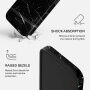 Burga Tough maska s uzorkom i MagSafe za iPhone 17 Pro / 18 Pro - Noir Origin
