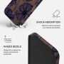 Burga Tough maska s uzorkom i MagSafe za iPhone 17 Pro / 18 Pro - Velvet Night